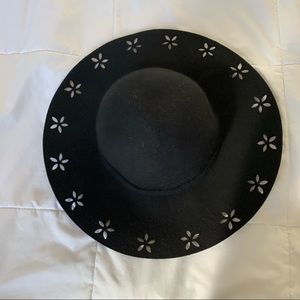 Francesca’s Black Floppy Hat